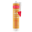 Silikon-akryl přetíratelný ECO PENOSIL 623 bílý 280ml