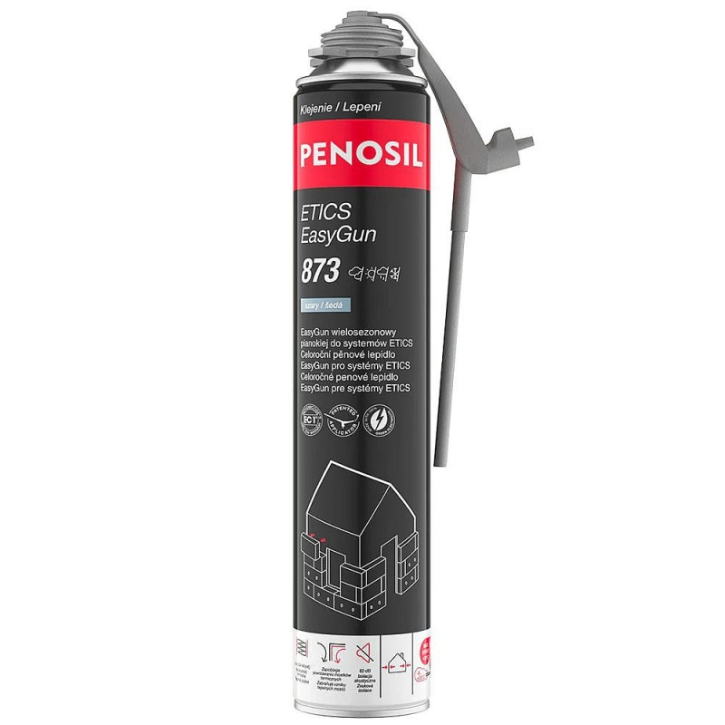 PU lepidlo na polystyren ETICS EasyGun PENOSIL 873 šedé 750ml