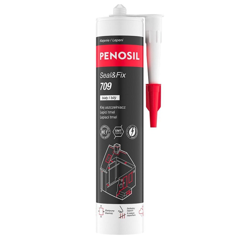 Lepidlo elastické multiaplikační PENOSIL 709 bílé 280ml