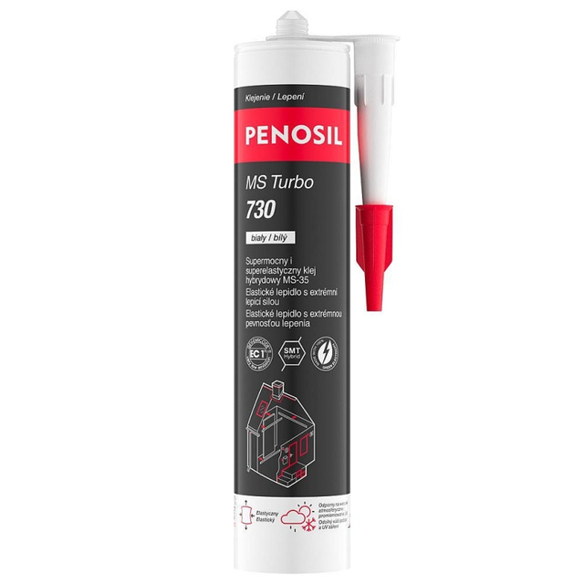 Lepidlo elastické s extrémní lepící silou PENOSIL 730 bílé 280ml