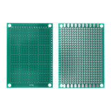 Univerzální prototypová deska plošných spojů 5×7 cm – jednostranná, rozteč 2,54 mm