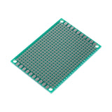 Univerzální prototypová deska plošných spojů 5×7 cm – jednostranná, rozteč 2,54 mm