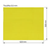 Epoxidová izolační deska 0,5 x 500 x 620 mm pro bateriové sady
