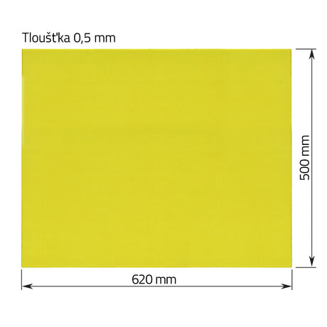 Epoxidová izolační deska 0,5 x 500 x 620 mm pro bateriové sady