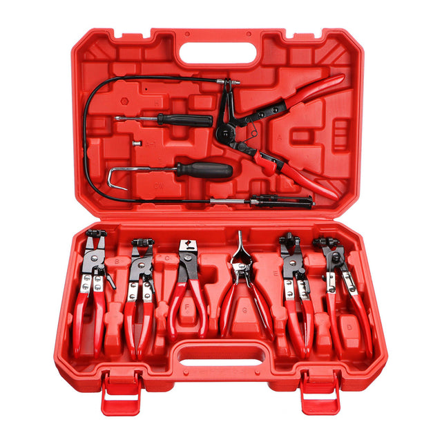 Kleště na hadicové spony SIXTOL Mechanic Hose Clamp Set 9 9ks
