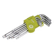 Sada L-klíčů TORX EXTOL CRAFT 66011 9ks