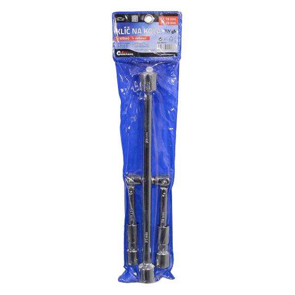 Klíč na kola COMPASS 17-19/21-23mm TÜV, GS