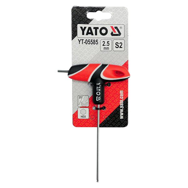 Šroubovák T imbus kulový 2,5mm YATO YT-05585