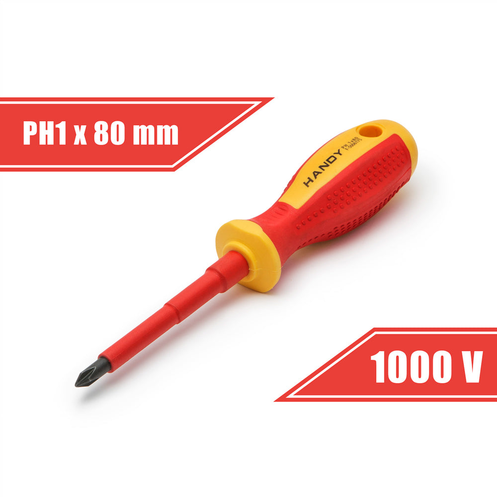 Šroubovák PH1x80 křížový elektro HANDY 10567