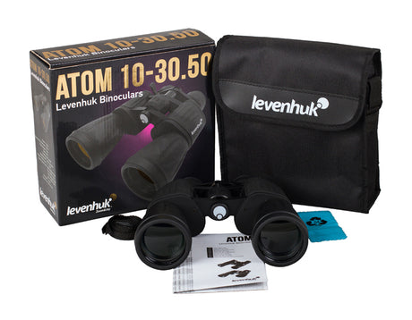 Dalekohled binokulární LEVENHUK Atom 10-30x50