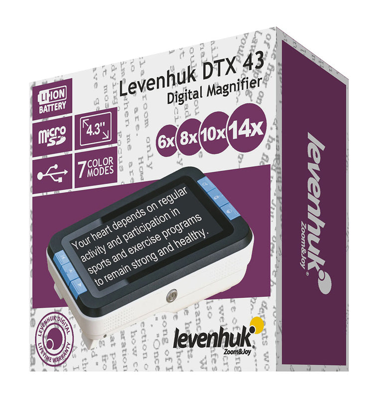 Lupa stolní LEVENHUK DTX 43