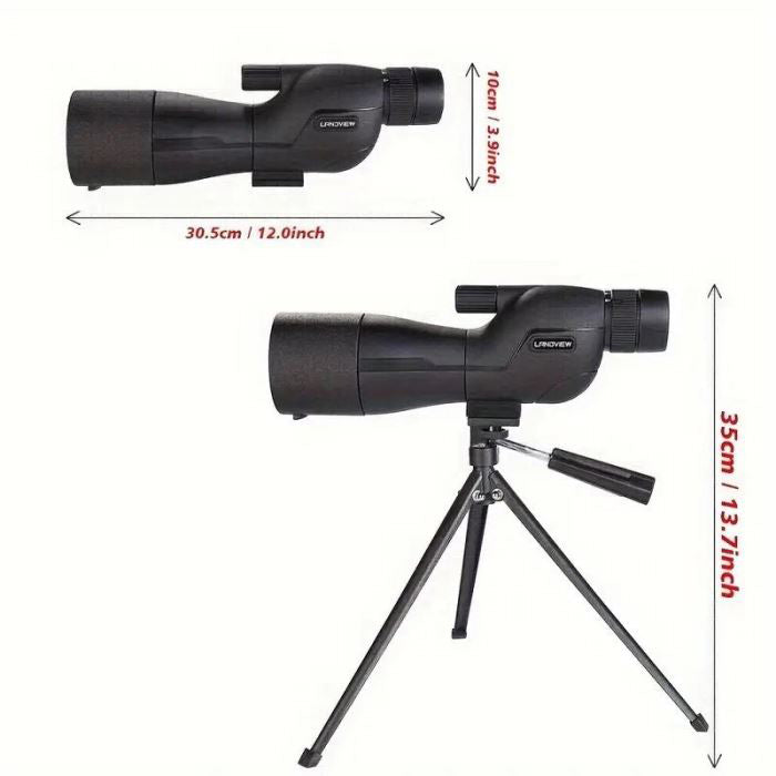 Dalekohled monokulární HADEX 60mm 25-75x se stativem