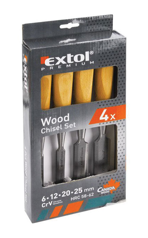 Dláta EXTOL PREMIUM 8812420 4ks