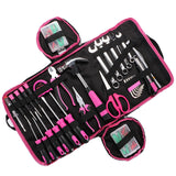 Sada nářadí SIXTOL SX3021 HOME PINK BAG 120ks
