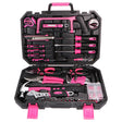 Sada nářadí SIXTOL SX3027 HOME PINK 128 128ks