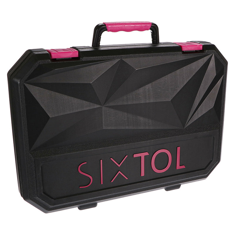 Sada nářadí SIXTOL SX3027 HOME PINK 128 128ks