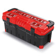 Kufr na nářadí KISTENBERG TITAN PLUS červený 752x300x304mm