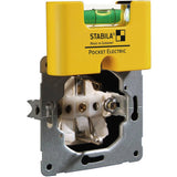 Vodováha mini Stabila pro elektrikáře 6,8cm