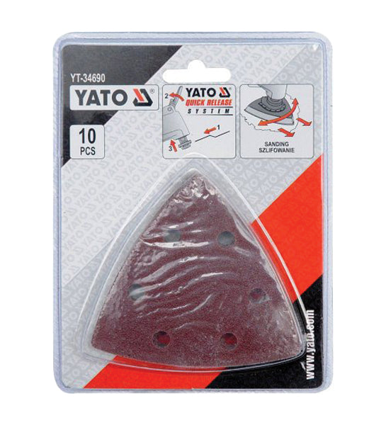 Plátno brusné pro multifunkci 90mm YATO YT-34690 10ks