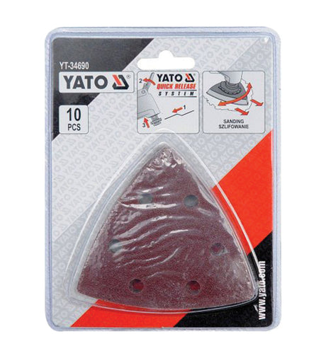 Plátno brusné pro multifunkci 90mm YATO YT-34690 10ks