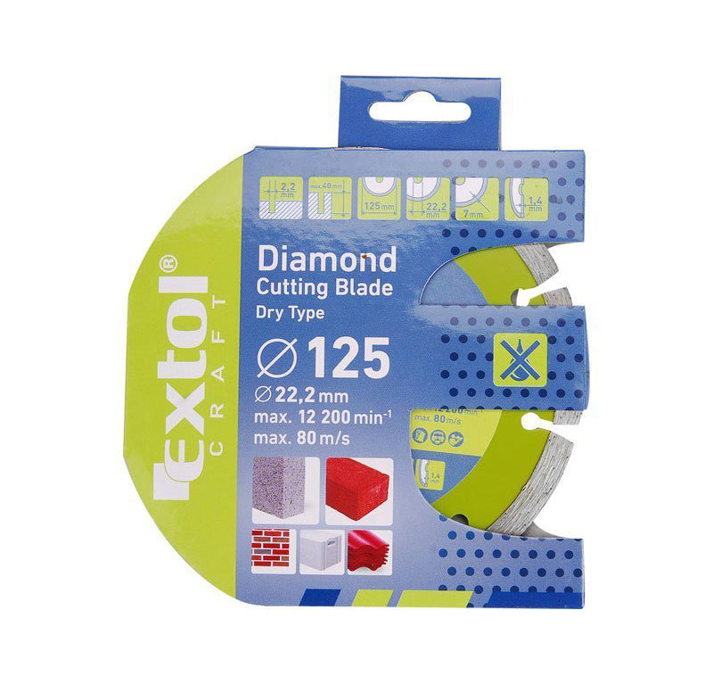 Kotouč diamantový řezný segmentový 230mm EXTOL CRAFT 108815