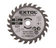 Kotouč pilový s SK plátky, Ř89 x 2,0 x 10 mm, 24T, EXTOL PREMIUM