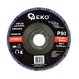 Kotouč lamelový 125mm P80 GEKO G78513