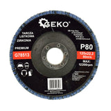 Kotouč lamelový 125mm P80 GEKO G78513