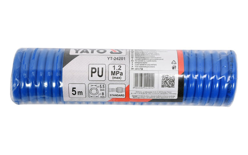 Hadice vzduchová spirálová YATO YT-24201 5m