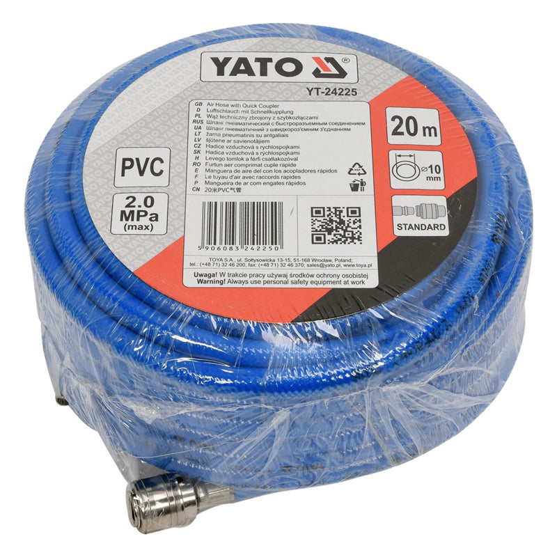 Hadice vzduchová PVC YATO YT-24225 20m