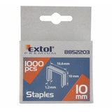 Spony 10mm 10.6x0.52x1.2mm EXTOL PREMIUM 8852203 1000ks