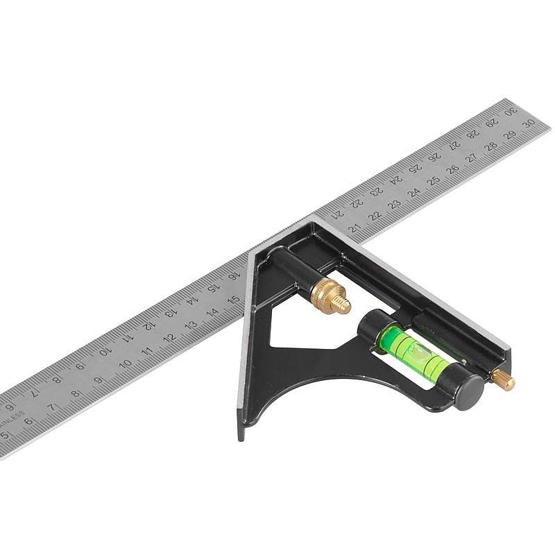 Úhelník s vodováhou STREND PRO FSC-13 300mm