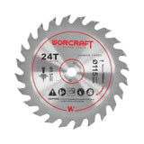Kotouč pilový TCT pro pokosové pily 115mm 24T WORCRAFT CMCS-S20LiB