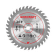 Kotouč pilový TCT pro pokosové pily 115mm 36T WORCRAFT CMCS-S20LiB