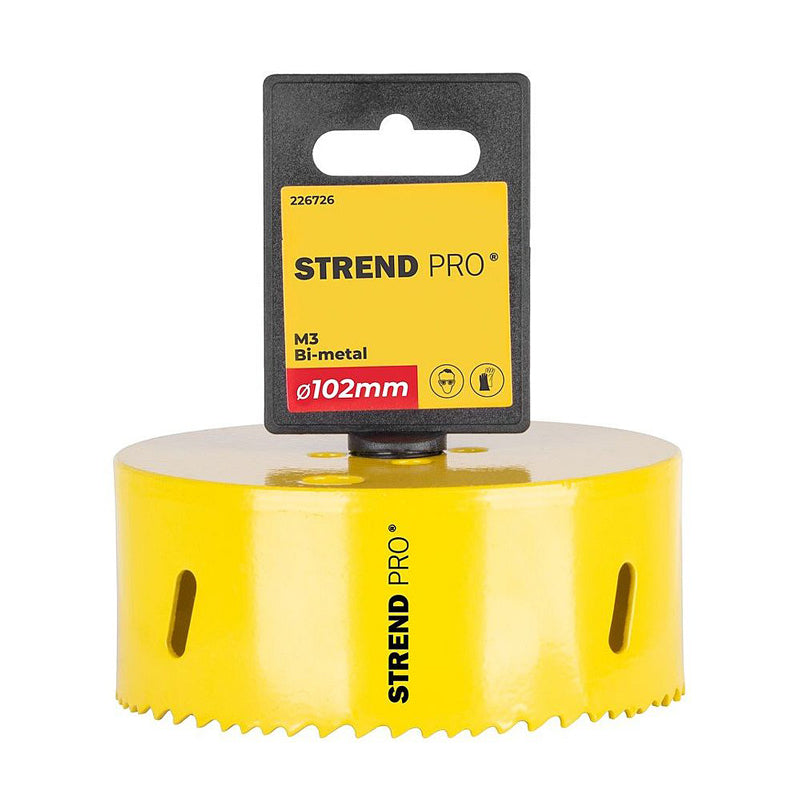 Korunka vykružovací STREND PRO Bimetal BHS44 102mm