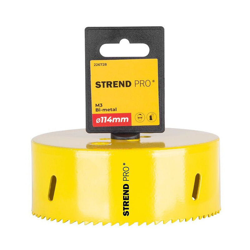 Korunka vykružovací STREND PRO Bimetal BHS44 114mm