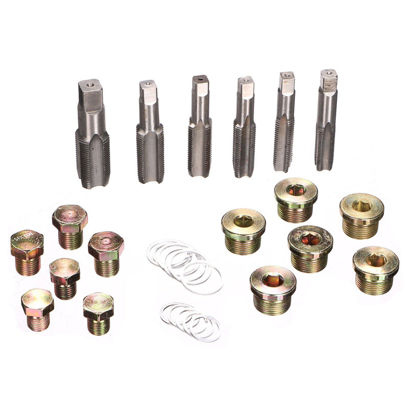 Sada na opravu závitů olejových van SIXTOL MECHANIC OIL PAN SET 114ks