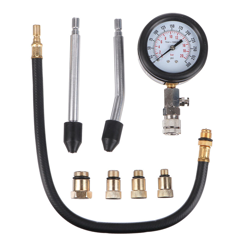 Sada pro testování komprese benzínových motorů SIXTOL MECHANIC ENGINE TESTER 8ks