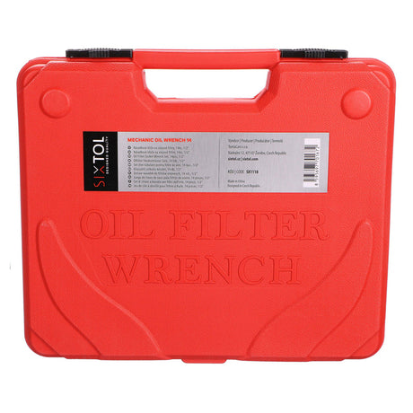 Násadkové klíče na olejové filtry SIXTOL MECHANIC OIL WRENCH 14ks 1/2"