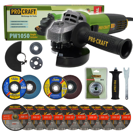 Bruska úhlová PROCRAFT SPW1050/RM14