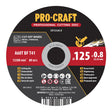 Kotouč řezný PROCRAFT 125x0.8mm