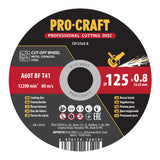 Kotouč řezný PROCRAFT 125x0.8mm