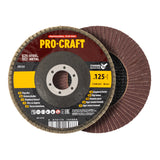 Kotouč lamelový 125mm P60 PROCRAFT FD125