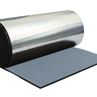 Pryžová hliníková izolace samolepicí - 25mm x 1500mm (12m2)