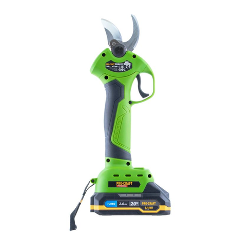 Nůžky zahradní AKU PROCRAFT ES28Li