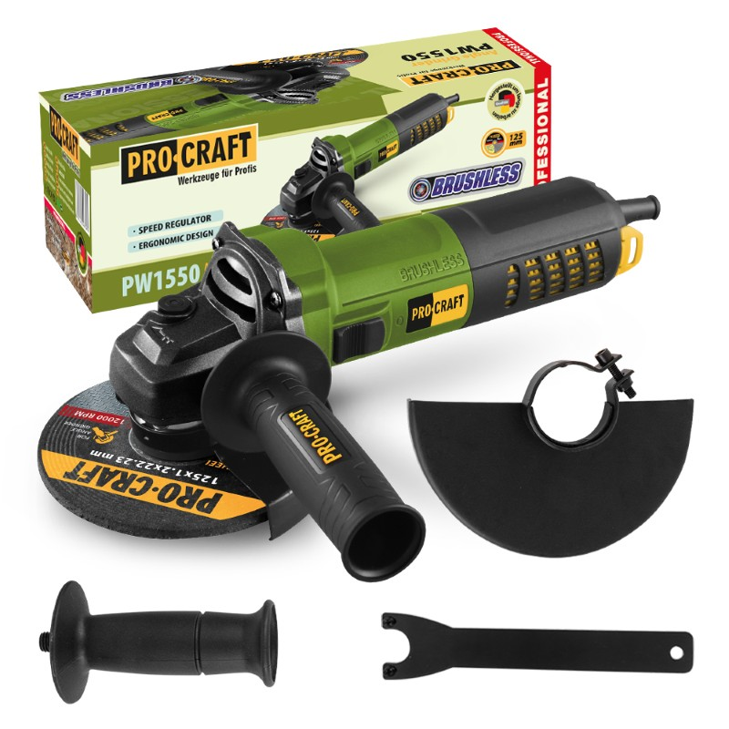 Bruska úhlová PROCRAFT PW1550