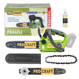 Pila řetězová AKU PROCRAFT PKA42Li bez akumulátoru