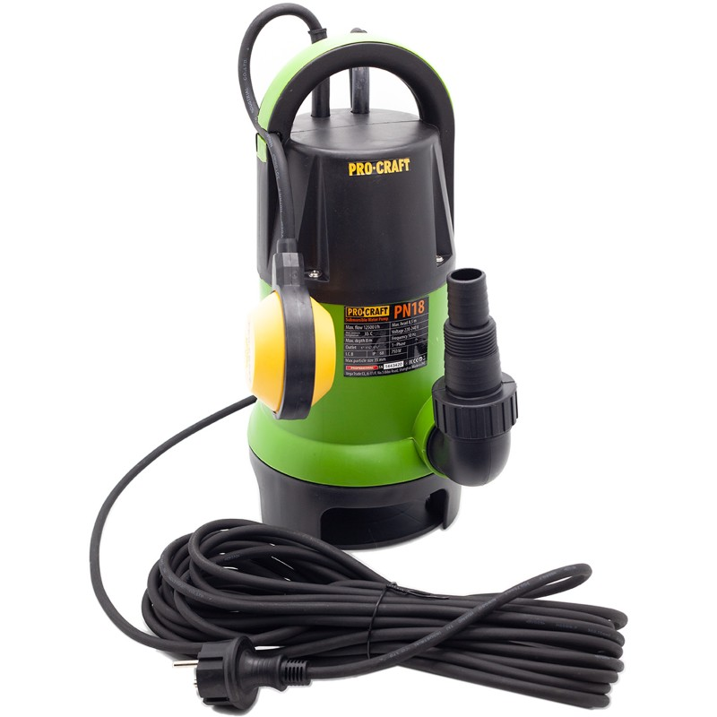 Čerpadlo ponorné PROCRAFT PN18