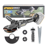 Bruska úhlová AKU PROCRAFT Industrial AG125C bez akumulátoru