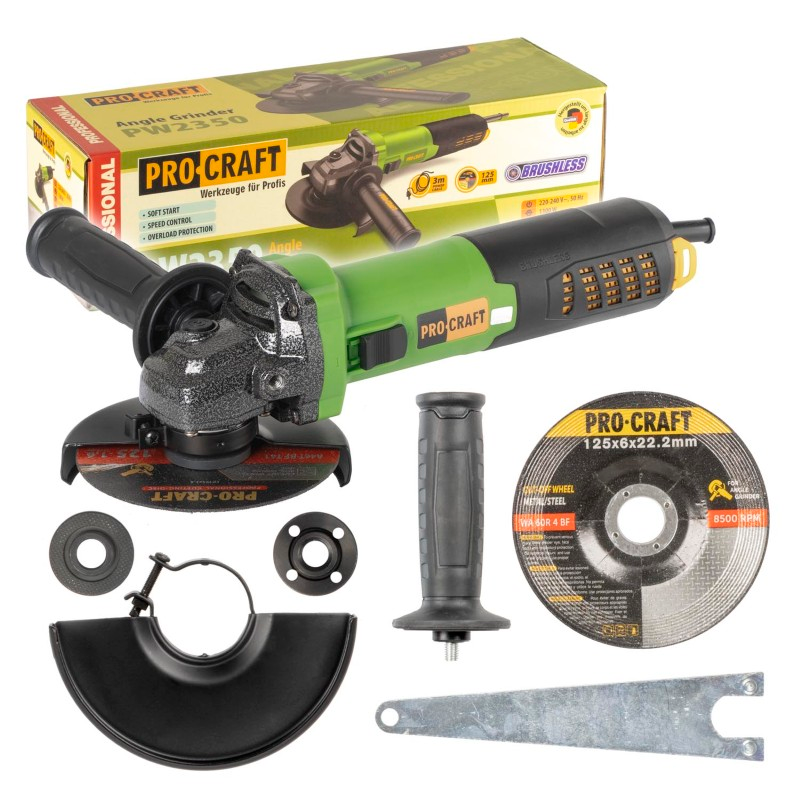 Bruska úhlová PROCRAFT PW2350